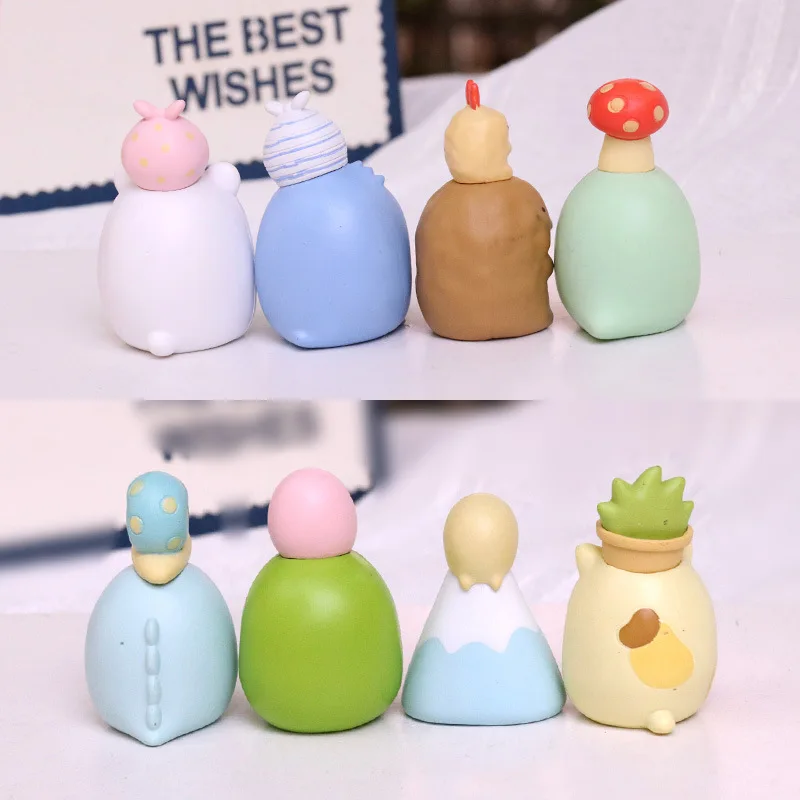 Cute Corner Biologic Doll Collectible Figure Decorative Tabletop Cake Decoration Blind Box Accessories Toy Hobbies Birthday Gift