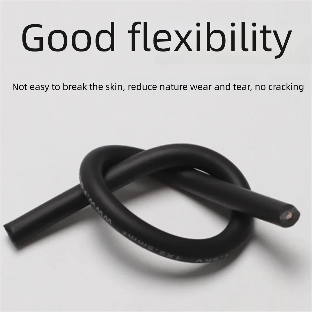 PV1-F Solar Cable Tinned Copper DC Photovoltaic Wire Red Black for Solar Panel 2.5/4/6mm² Sizes