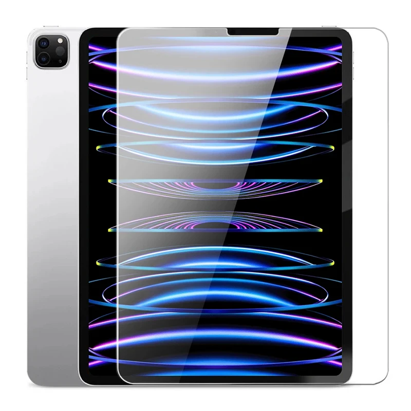 

Защитная пленка из закаленного стекла для iPad Pro 12,9 дюймов 6-го поколения 2022 года A2764 A2437 A2766 A2436, защита от царапин, HD, защитная пленка для планшета