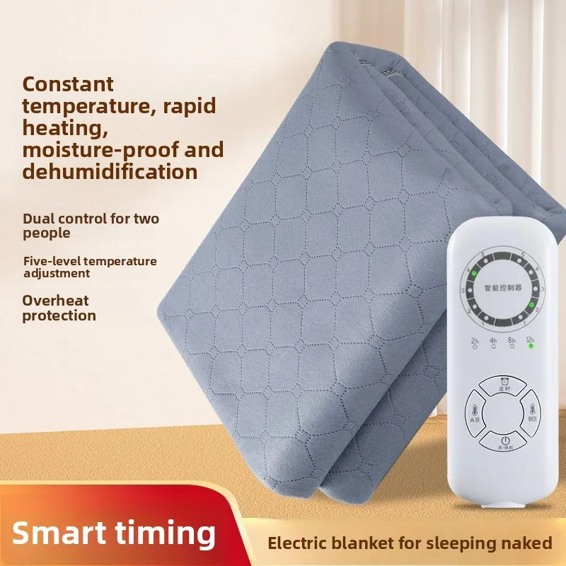Manta eléctrica para el hogar, colchón eléctrico para dormitorio de estudiantes, impermeable, sincronización inteligente, colcha de secado, eliminación de humedad
