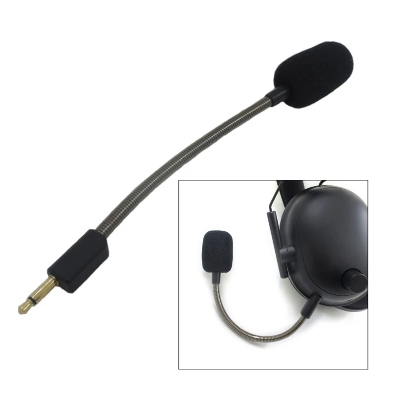 Bendable Game Mic 3.5mm Male Plug Noise-canceling Microphone For BlackShark V2/V2 Pro/V2  Gaming Headset Dropshipping