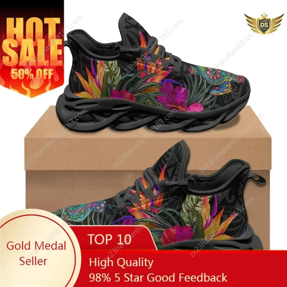 

Vintage Turtle Polynesian Frangipani Designer Flats Women Breathable Comfortable Lace-up Walking Shoes Fashion Sneakers Female