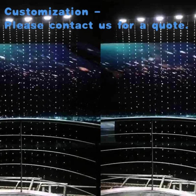 

custom.Modern Metal Backflow Curtain Fountain System Home Commercial Use Courtyard Hotel Lobby Background Wall Decor