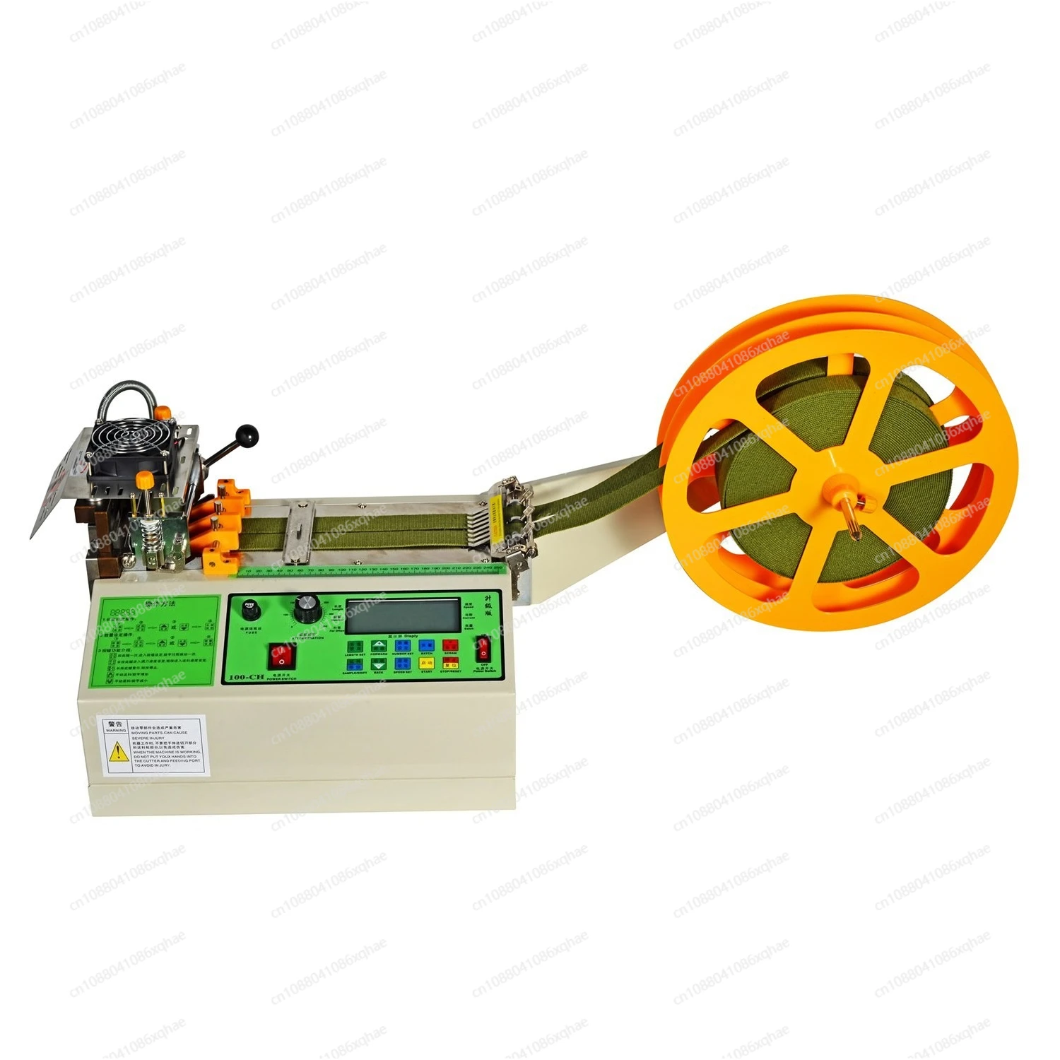 

Automatic tape cutting machine Ribbon elastic belt Microcomputer cold and hot tape cutting machine Bevel hot cutting machine