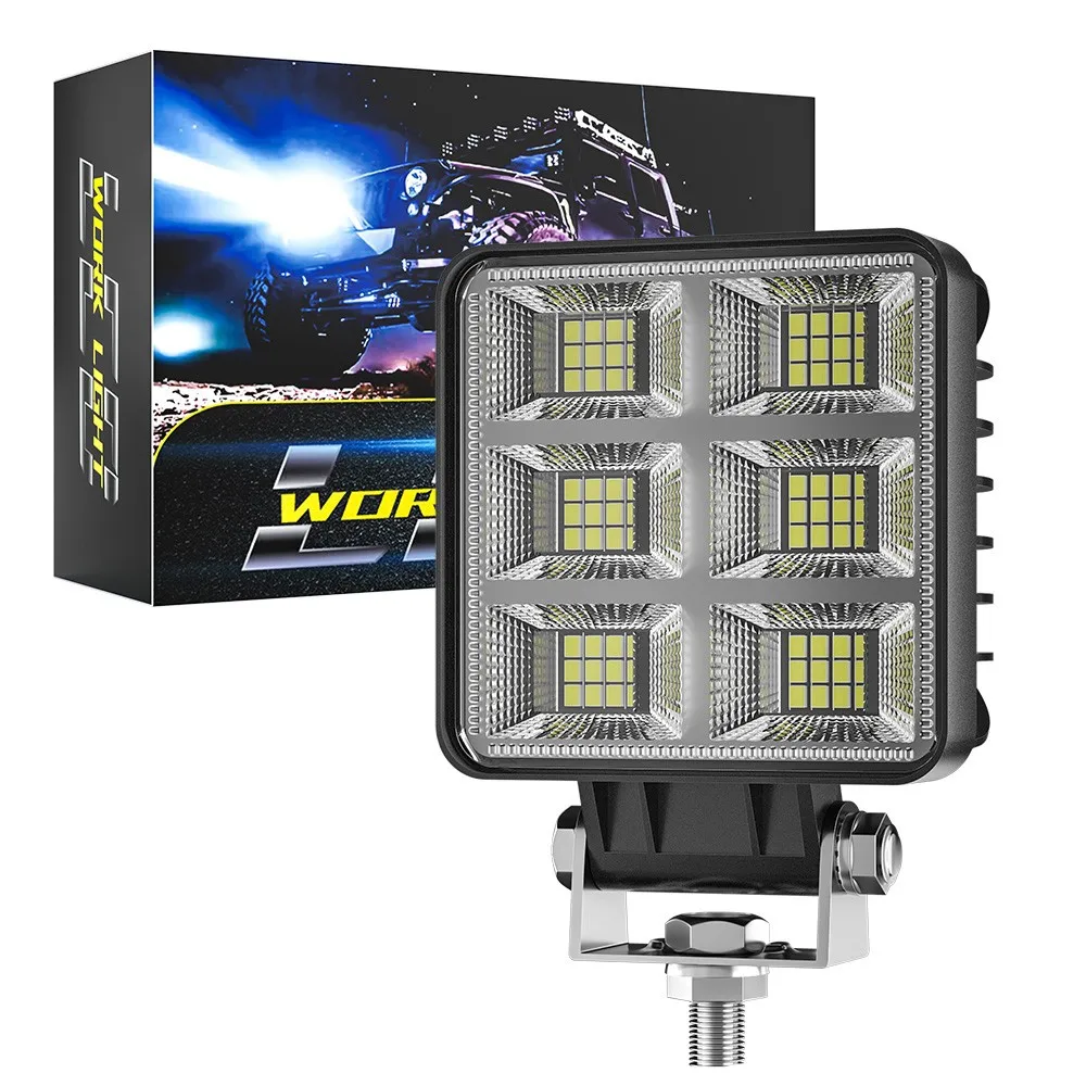 

4-Inch Car LED Work Light Flood Beam Excavator Caterpillar Cab Roof Lamp Driving Light Wide Angle Arm Light for Construction