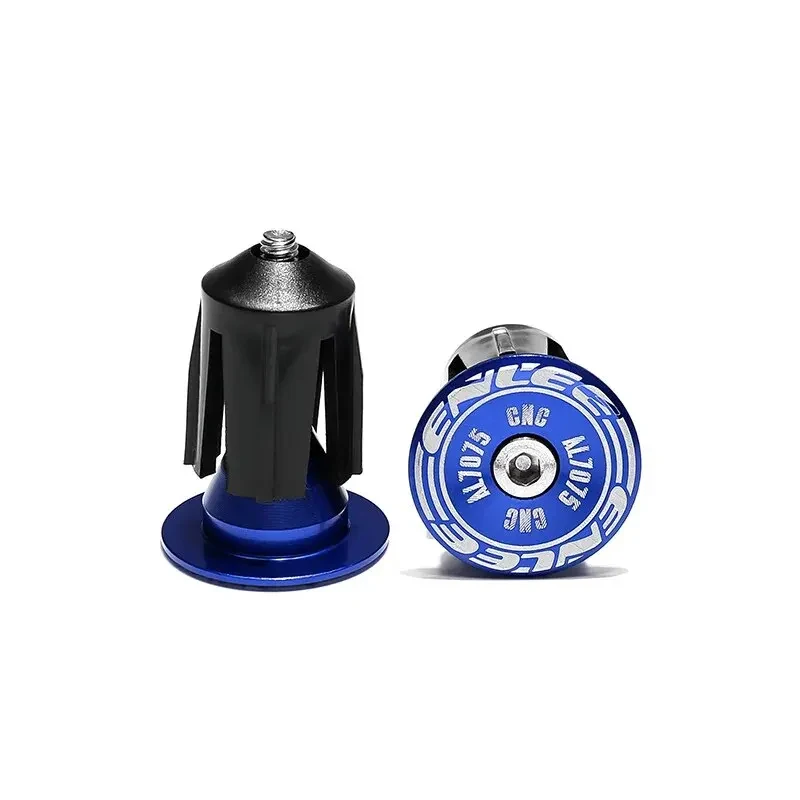 Explosions ENLEE 1 Aluminum Alloy Mountain Bike Grip Handle End Cap Handle Plug Cap Bicycle Handlebar A  ccessories