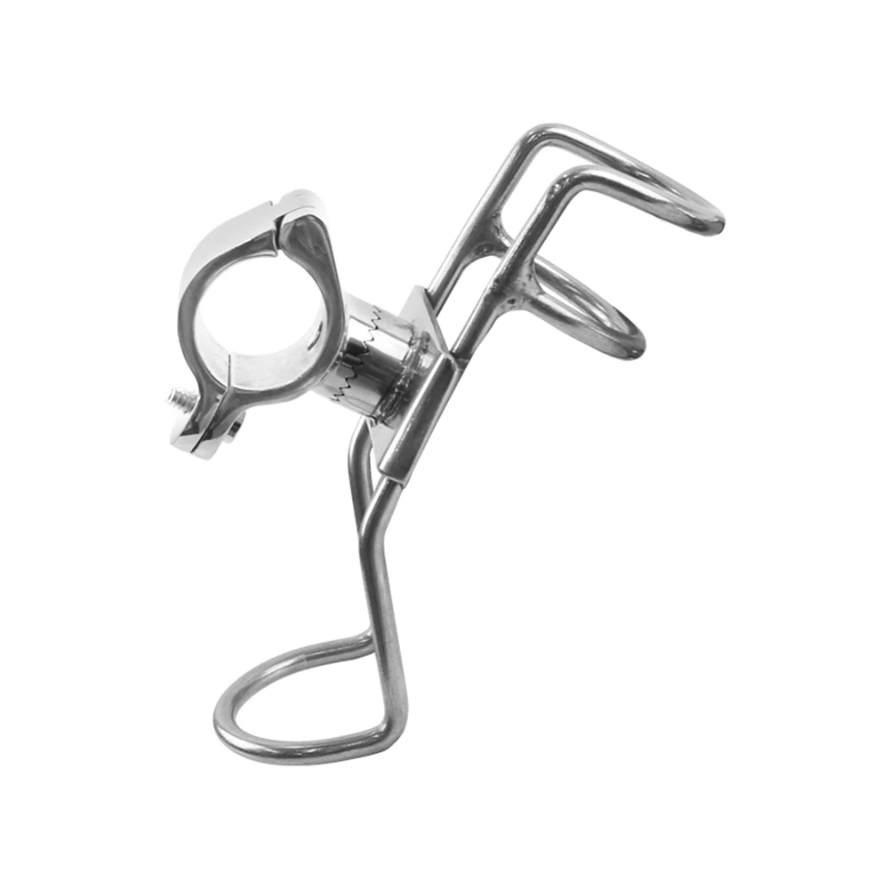 Boat Fishing Rod Holder Clamp-on Stainless Steel 25/32mm Rail Mount Pole Bracket Mount Boat On Rail Boat Accessories view 4