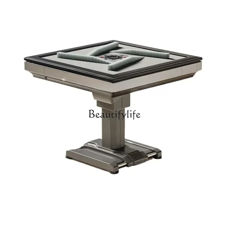 Roller Coaster Mahjong Machine Household Automatic Mahjong Table Integrated Folding Oblique Mahjong Machine