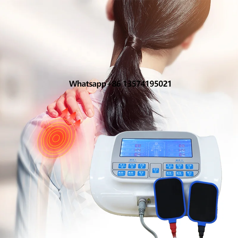 

LCD Screen Portable Electrical Pulse Pain Relief Full Body Massager