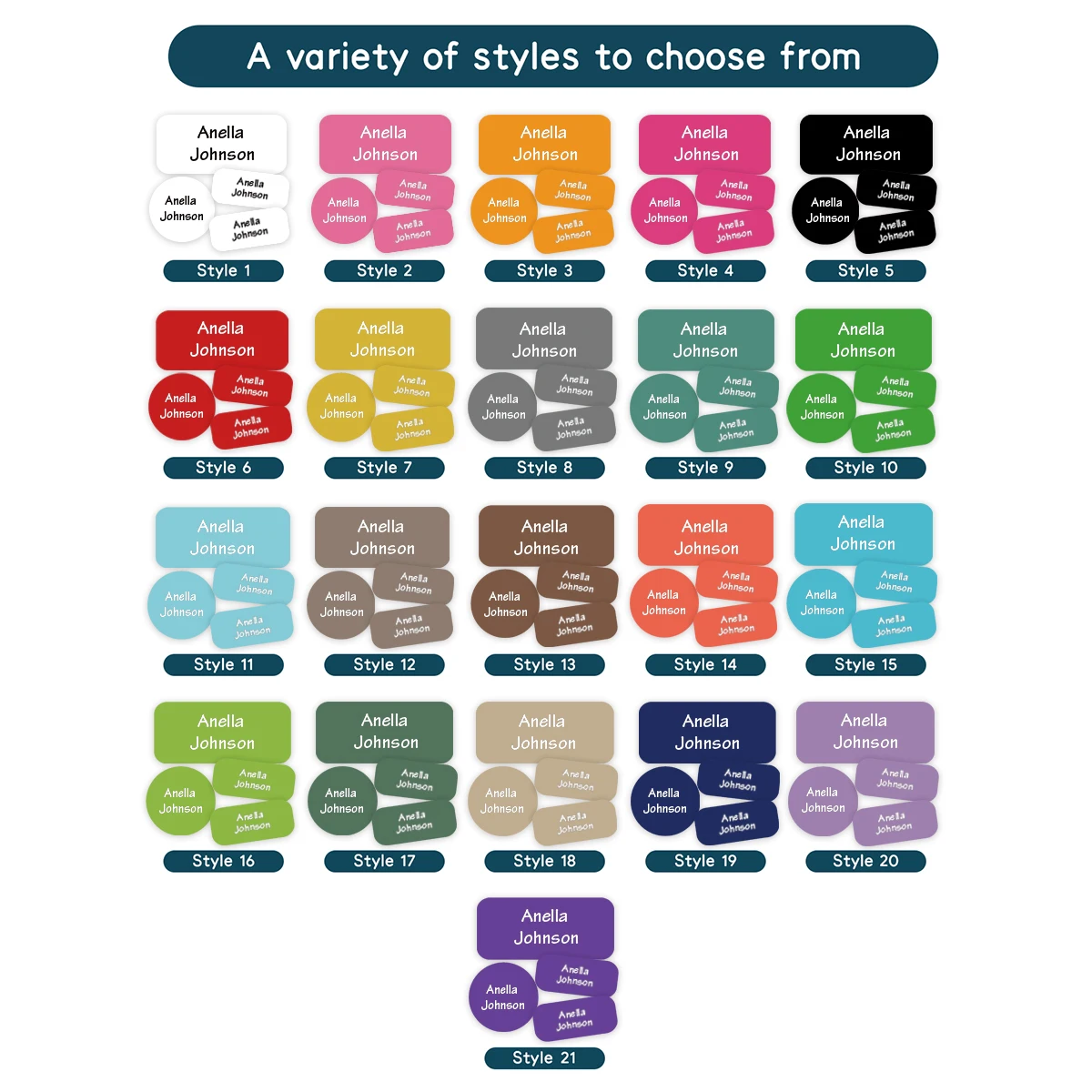 Thumbnail 3 - #45 Most Popular Address Labels