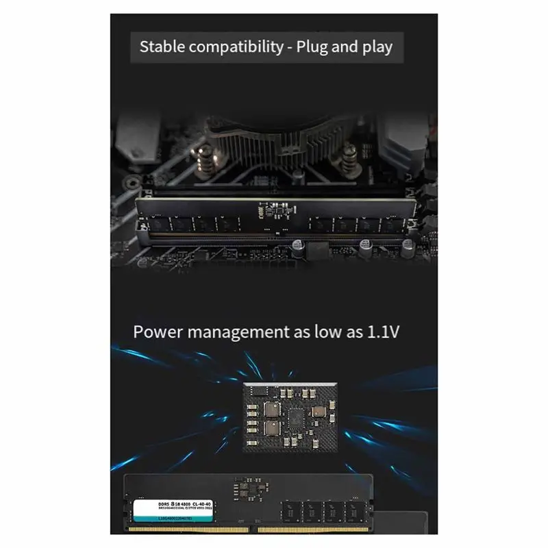 AY14 -DDR5 Desktop Memory Card D5 8GB 6000XMP 4800Mhz 1.1V U-DIMM Memoriam RAM General Memory