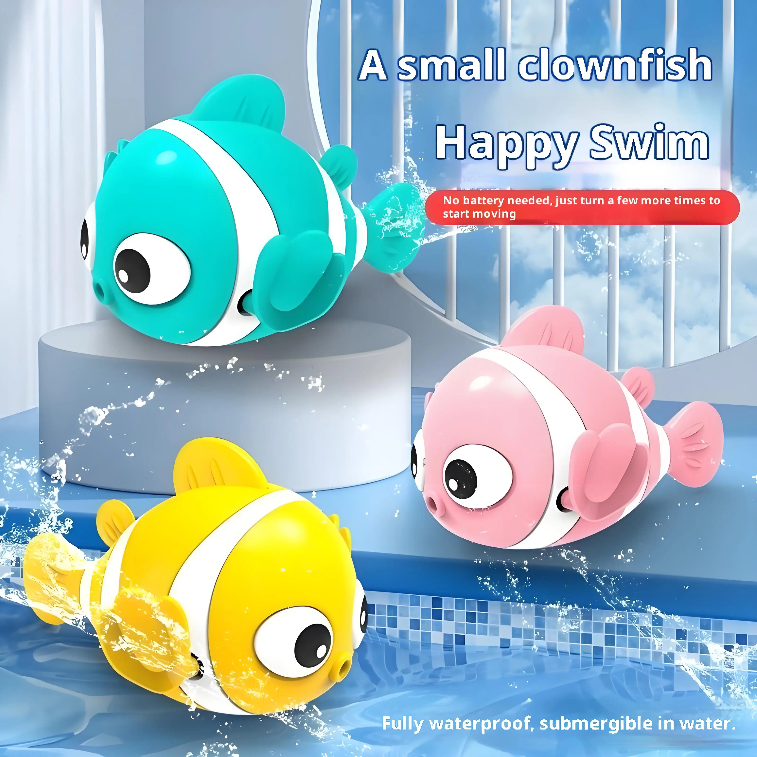 Baby Bath Toys Bathing Cute Swimming Turtle Whale Pool Beach Classic Chain Clockwork Water Toy For Kids Water Playing Toys