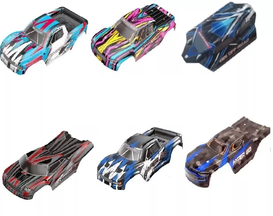 Karoseria dla MJX Hyper Go H16H H16E 16207 16208 16209 16210 1/16 bezszczotkowe części zamienne do ciężarówek R/C
