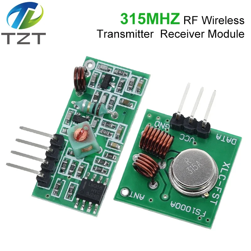 433Mhz RF Wireless Transmitter Module and Receiver Kit 5V DC 433MHZ Wireless For Arduino Raspberry Pi /ARM/MCU WL Diy Kit image 5