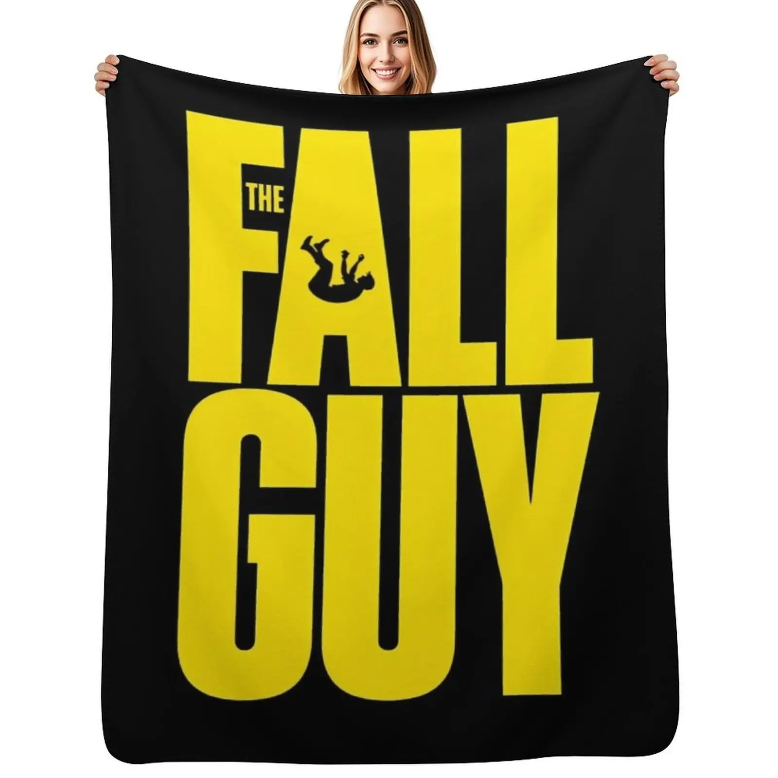 Fall guy Throw Blanket blankets and throws cosplay anime Loose Luxury Thicken Blankets