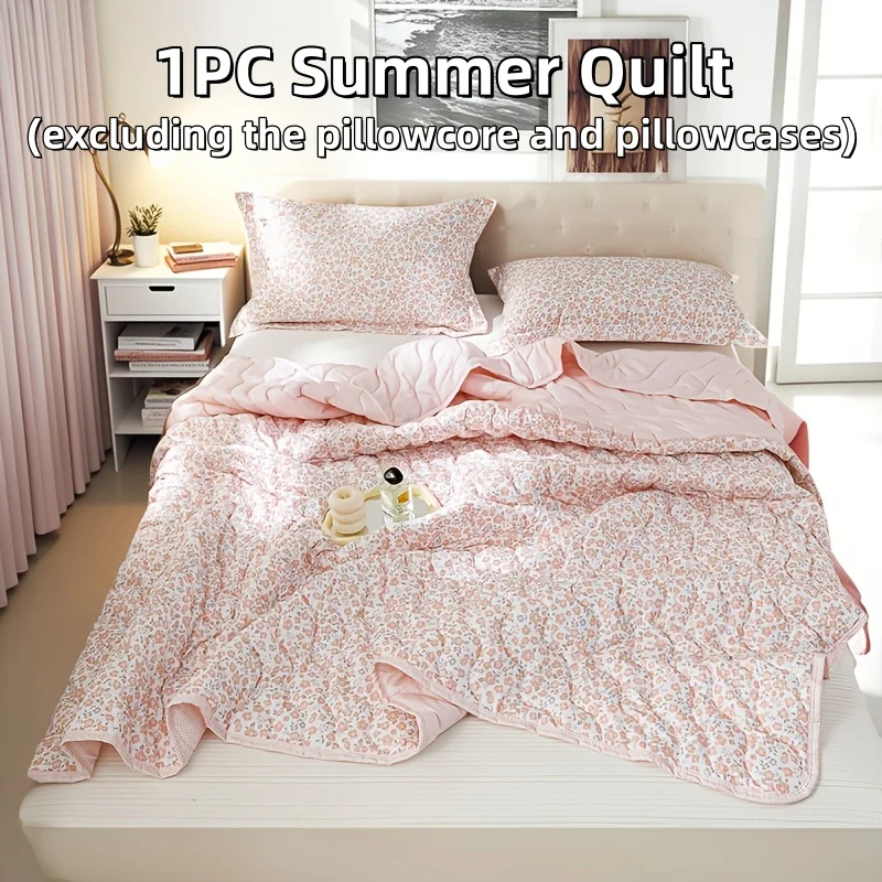 High Quality Soft Breathable Summer Quilt, Air Conditioner Blanket, Machine Washable
