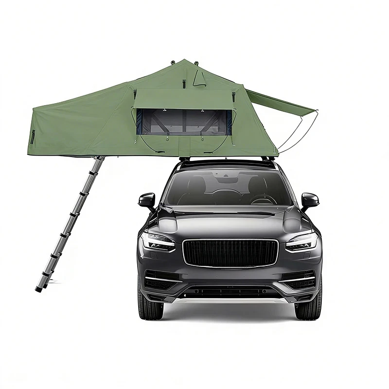 Hot Selling Single Layer Car Rooftop Tent One Bedroom Living Room Four-Season Summer Use Quick Automatic Opening Po High Quality