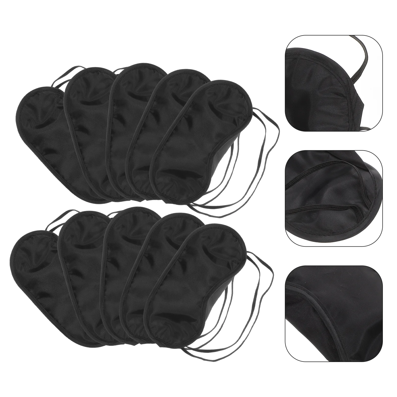 

10 Pcs Goggles Eyepads Eyes Mask Covers Cotton Mens Reusable Padded for Sleeping Eyeshadow