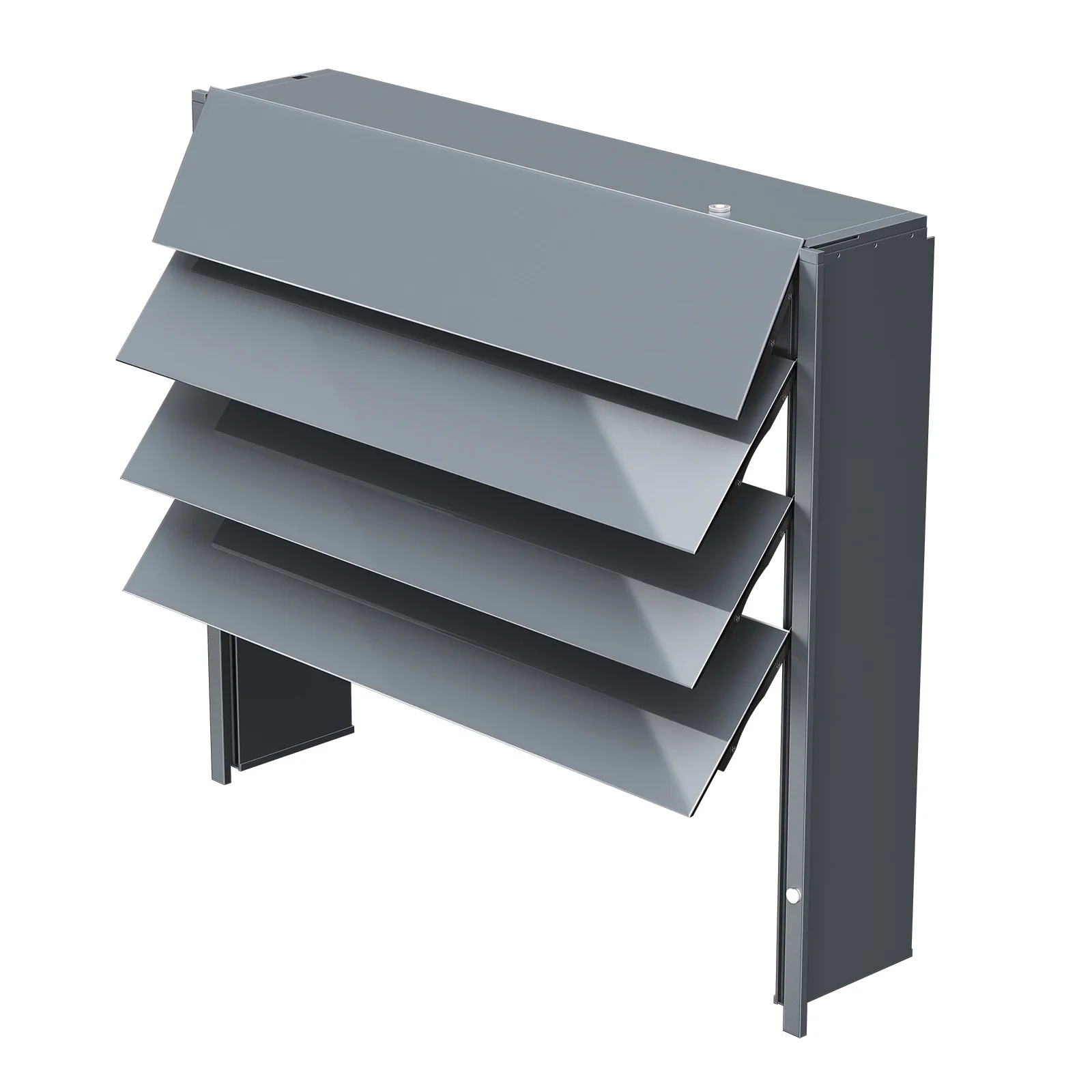 Wholesaler Smart Glass Door Window Room Display Shelf Kitchen Furniture Rack Storage Intelligent Roller Shutter Door