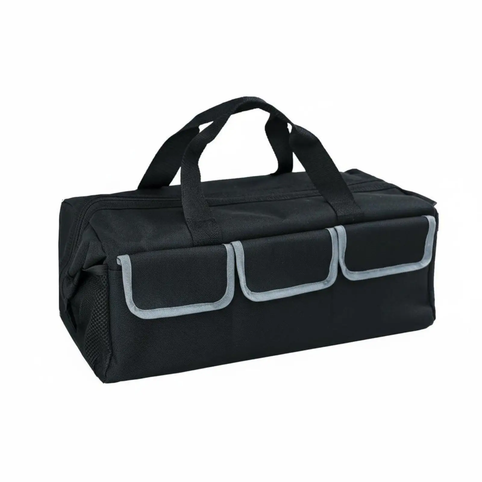 Durable Oxford Cloth Work Tool Tote Bag Heavy Duty Storage Carrier with Sturdy Handle for Job Site Use