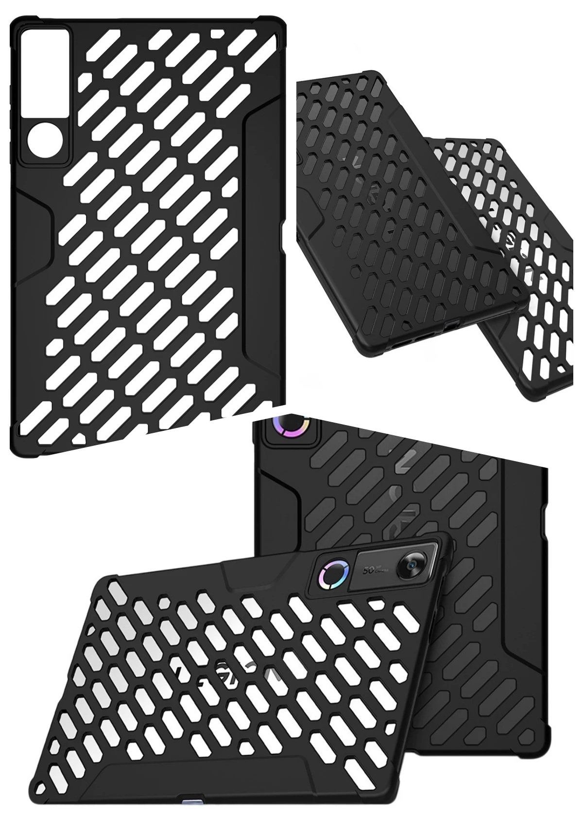 

Вентилируемый чехол Y700 5-го поколения, для игрового планшета Legion Y700 2026 5-го поколения, защитный чехол из ТПУ с защитой от падений