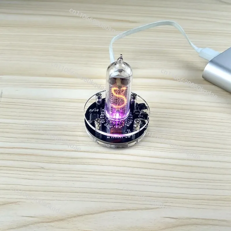 IN‑14 Single Tube Glow Clock,Nixie Clock Display Module