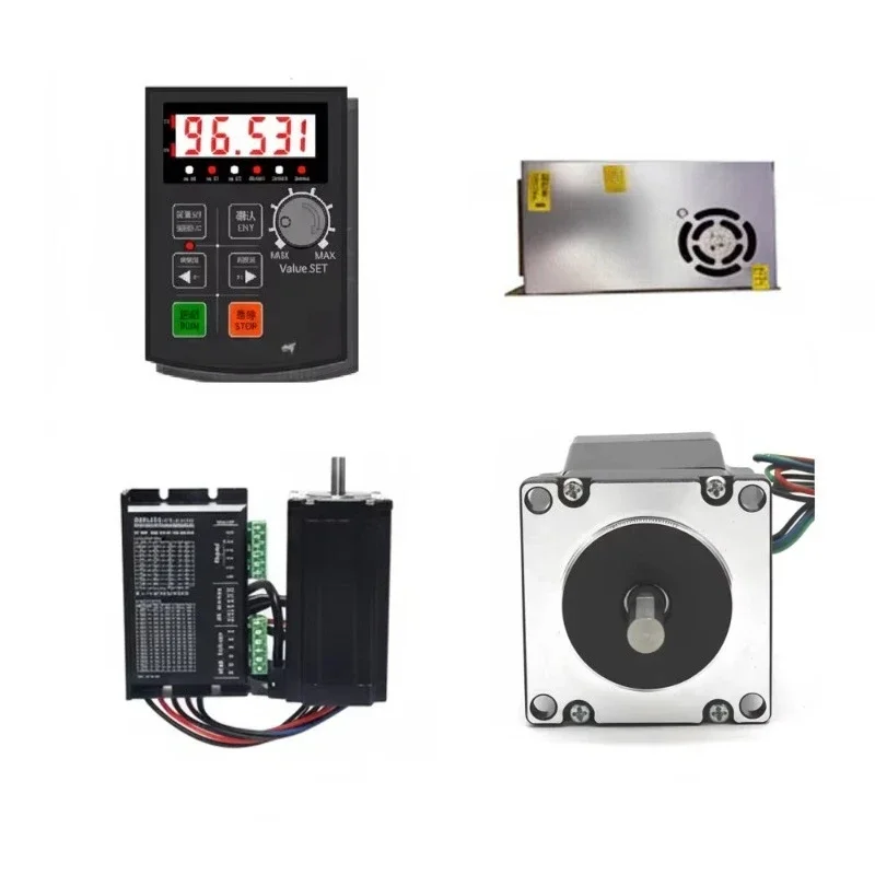RoRuSMotor Drive Controller Group 20 Steps Fixed Length Adjustable Speed, Forward And Reverse RS485