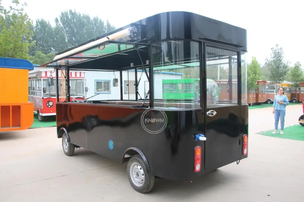 Luxury Multifunction Sale Vending Truck Big Mobile Food Truck Food Trailer For Street Fast Snack Cart