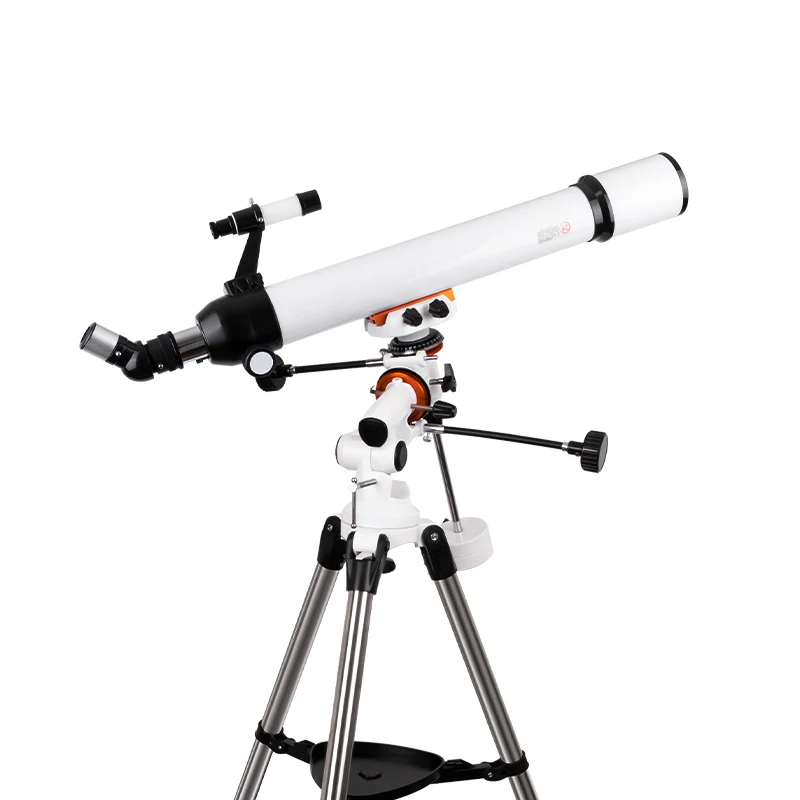 70mm 700mm Refractor Telescope 70070 Astronomical Telescope with Equatorial Mount for Moon and Star Observation