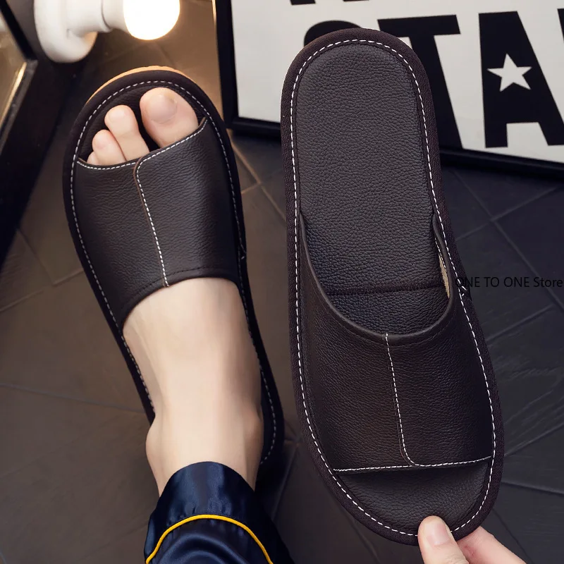 

Hot SALE Universal Hotel Slippers Thick Soled Solid Linen Slippers Set Sanitary Party Home Guest Use Footwear Wholesale Open Toe