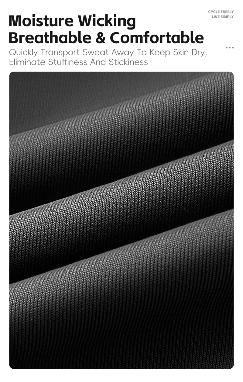 WEST BIKING Herren-Radhose, schnell trocknend, atmungsaktiv, gepolsterte Fahrradhose für Straßen- und Mountainbike-Fahrten im Sommer, leicht – Detail 6