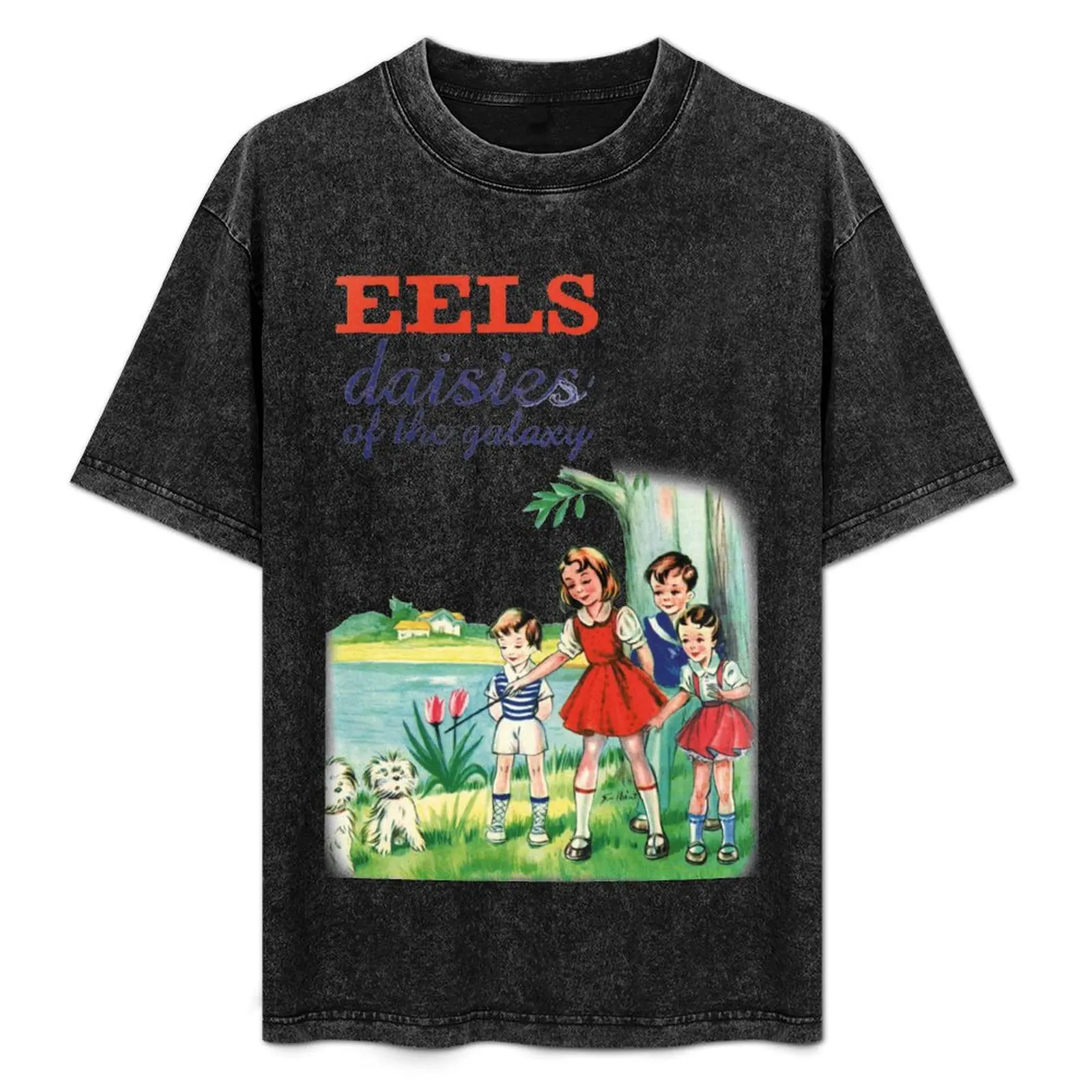 

Eels, Daisies of the galaxy T-Shirt Daily Work Short Sleeve Top