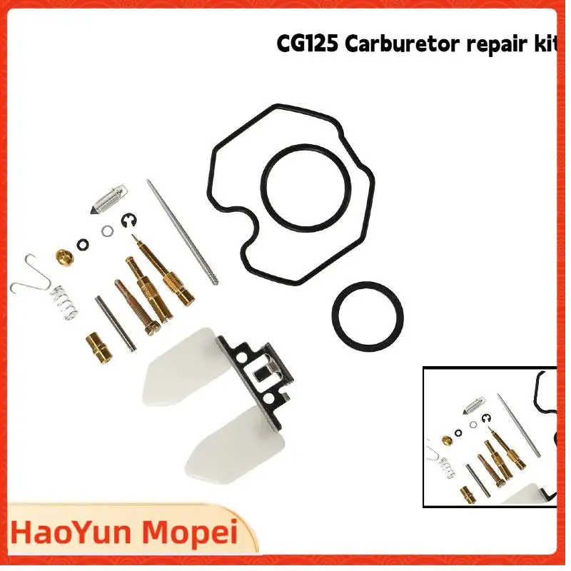CG125 Vergaser-Reparatursatz mit Kolbenmembran und Schwimmer, für Motorrad und Dirt Bike