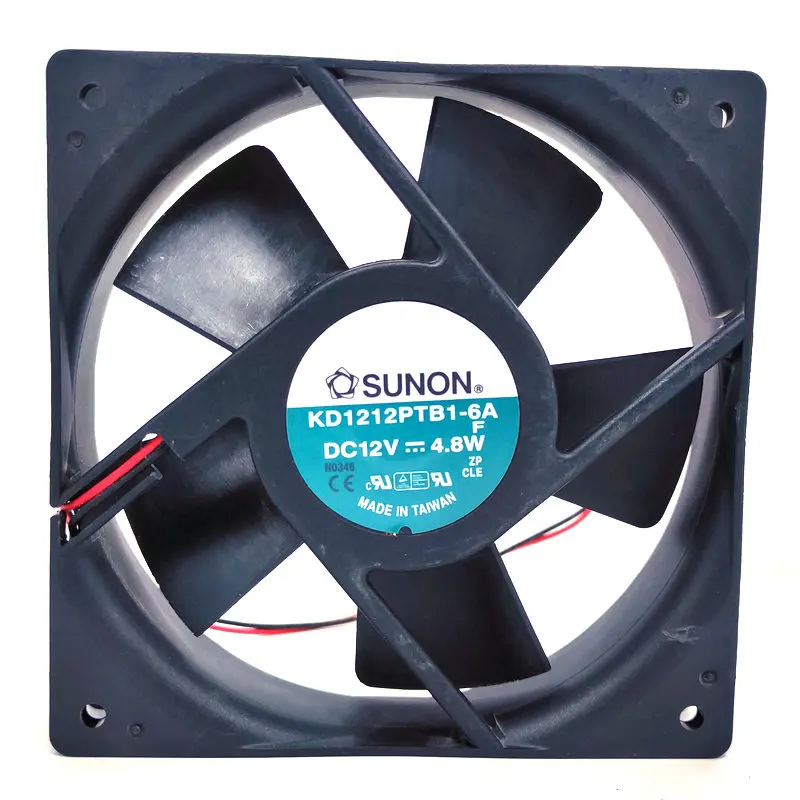 

Original Sunon KD1212PTB1-6A 12V 4.8W 12025 Dual Ball Bearing Cooling Fan