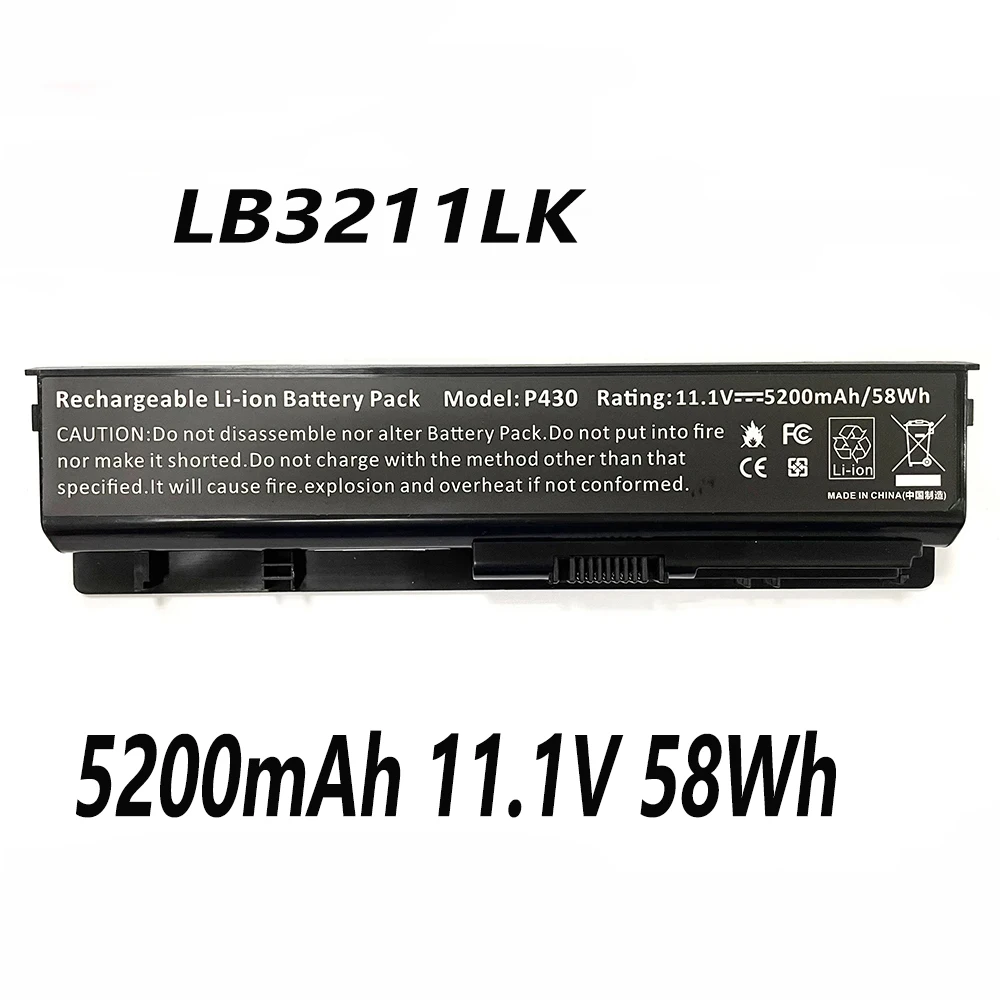 LB3211LK LB6211LK 5200mAh 11.1V 58Wh Laptop Battery For LG P430 P530 Xnote P430 P530 Tecra C50 Notebook Series