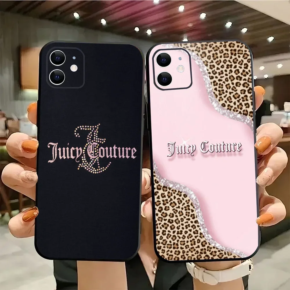 J-Juicy C-Couture Phone Case Silicone Soft For IPhone 16 15 14 13 12 11 Plus Pro Max Plus