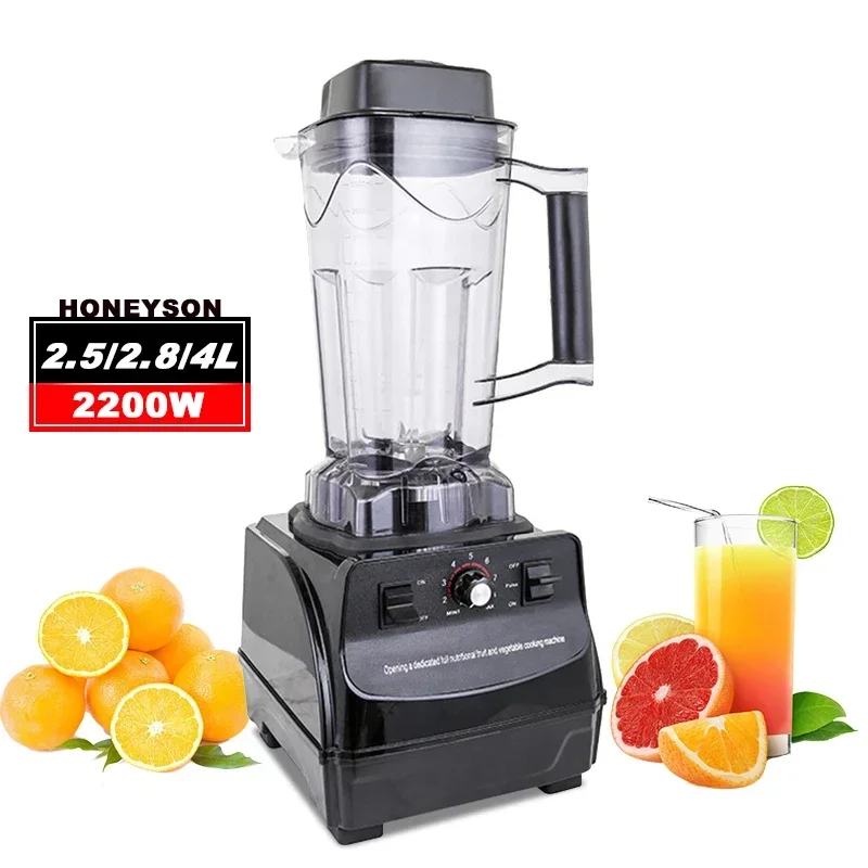 Home Appliance 2200W 2.8 Liter Heavy Duty licuadora rechargeable smoothie mixer fresh juicer blender