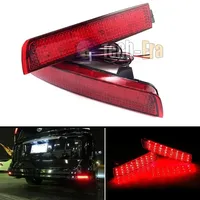 2X Rear Bumper Reflector LED Tail Brake Light Fog Backup Lamp For Nissan Juke Z51 Murano For Infiniti FX35 FX