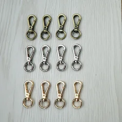 Metal Swivel Lobster Leather Bag Handbag Purse Shoulder Strap Belt Clip Trigger Buckle Keychain Key Ring Dog Chain Collar Clasp