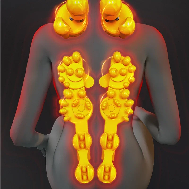 新しいマッサージャー頚椎腰、臀部、全身多機能クッション家庭用肩と首のマッサージャー