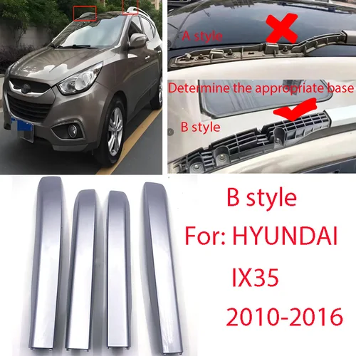 Nueva cubierta de portaequipajes para techo solar de media vista de coche para Hyundai IX35 TUCSON 2011-2015 87251-2S000 87252-2S000 87261-2S000 87262-2S000