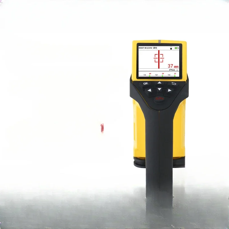 Steel bar position detector, protective layer thickness detector, integrated concrete steel bar scanning instrument