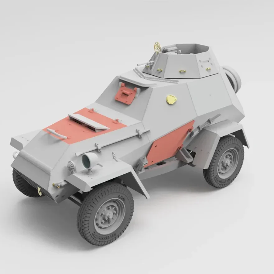 Пластиковая модель, игрушечная масштабная модель, комплект MM-35004, модель локальной сети BA-64B(r), легкий бронированный автомобиль, немецкая армия, полный встроенный комплект, 1/35