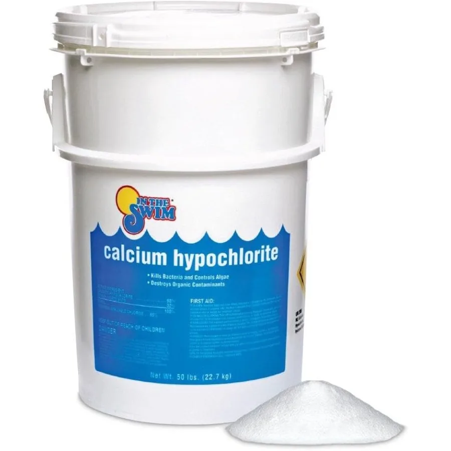 Pool Shock 68 CalHypo Desinfectante granular para agua cristalina Ideal para mantener la higiene en piscinas Agai eficaz