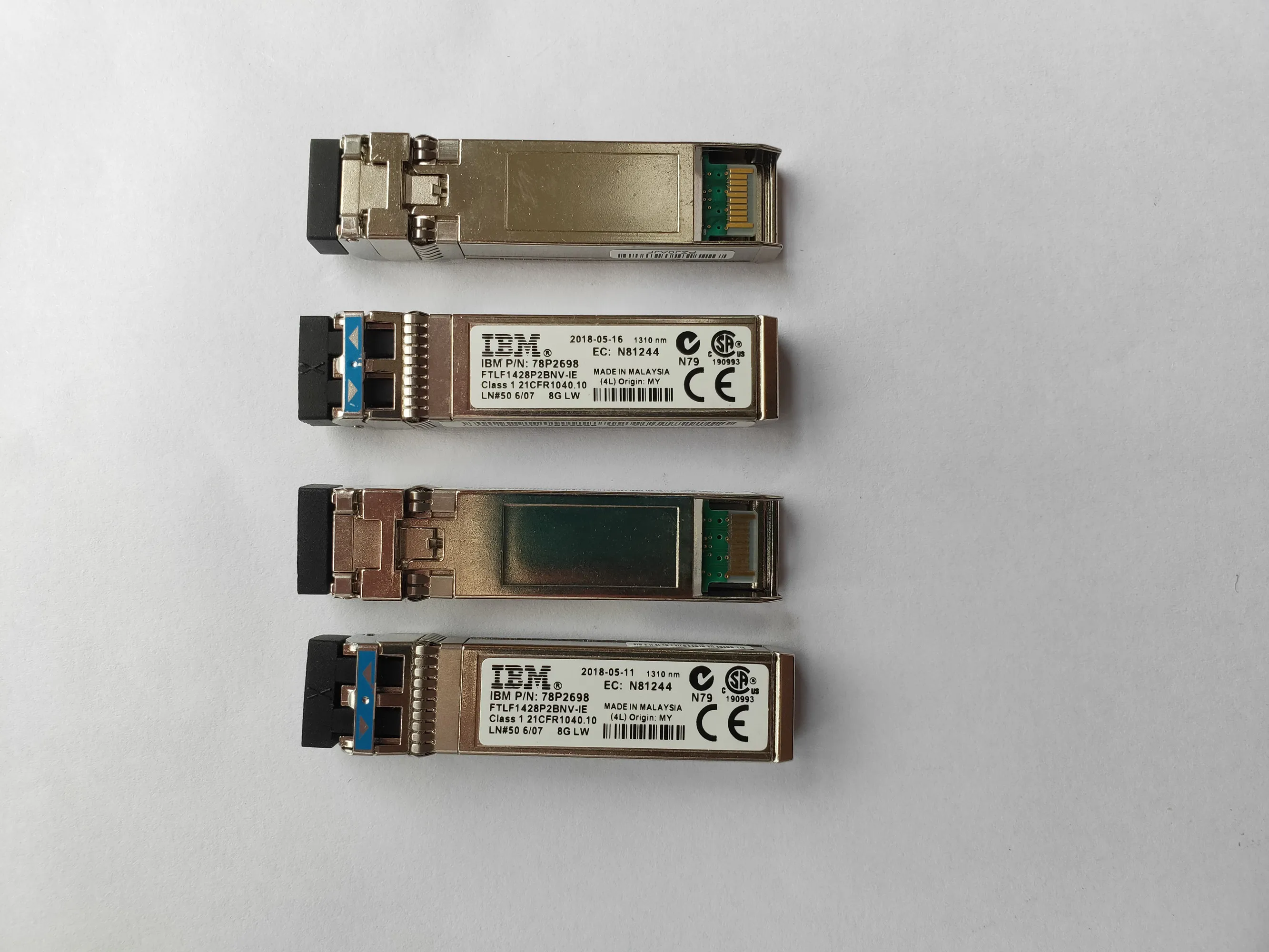 8GB 10KM SFP IB-M Fiber Module/FTLF1428P2BNV-IE 78P2698 N81244 1310nm 8G LW Optical Network Module