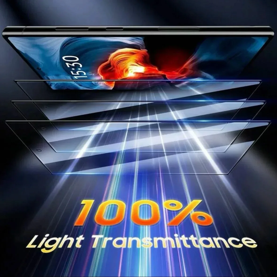 5 قطع تنطبق على Red Magic 10Pro فيلم مقسى للهاتف المحمول المقاوم للانفجار 10Pro + طبقة حماية عالية الدقة #4