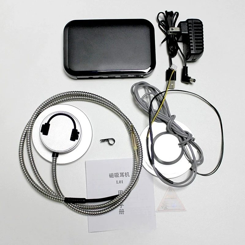 Wall‑Mount Automatic Audio Guide Device Magnetic Receiver Earphone Special Ear Receiver For Museum Exhibition Hall Gallery