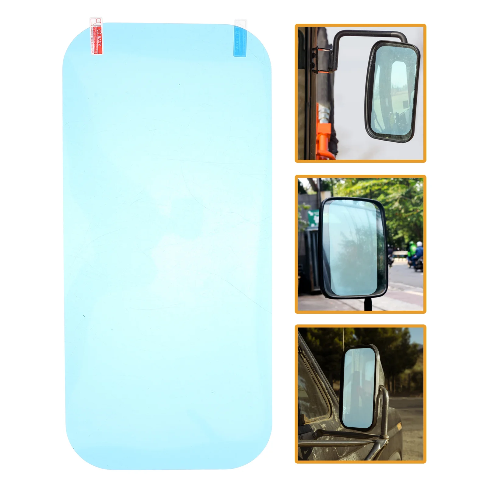 

2pcs Car Rainproof Film Anti-Fog Side Mirror Protector Waterproof Rearview Mirror Film For Cars Trucks Vehicle Exterior