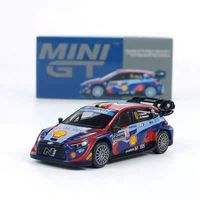 MINIGT 1:64 710# i20 Rally Alloy Car Model Collection