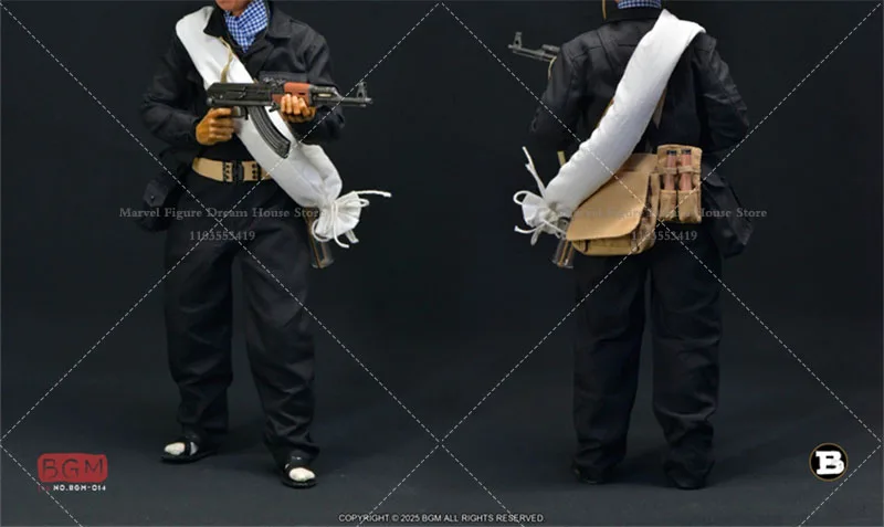 BGM 1/6 مقياس الحملة التعاونية المدنية العسكرية الذكور الملابس القتالية ل 12 بوصة عمل الشكل الجندي BGM-014A BGM-014B #5